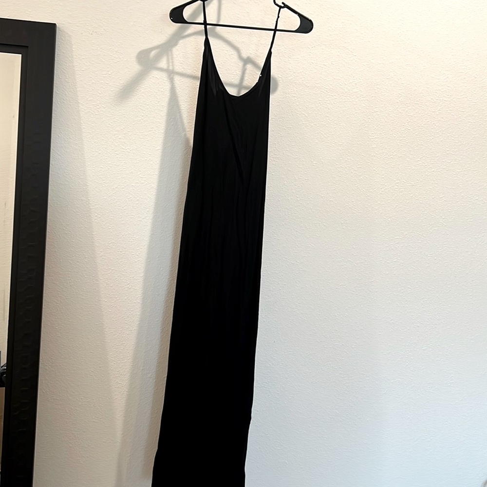 Long black dress